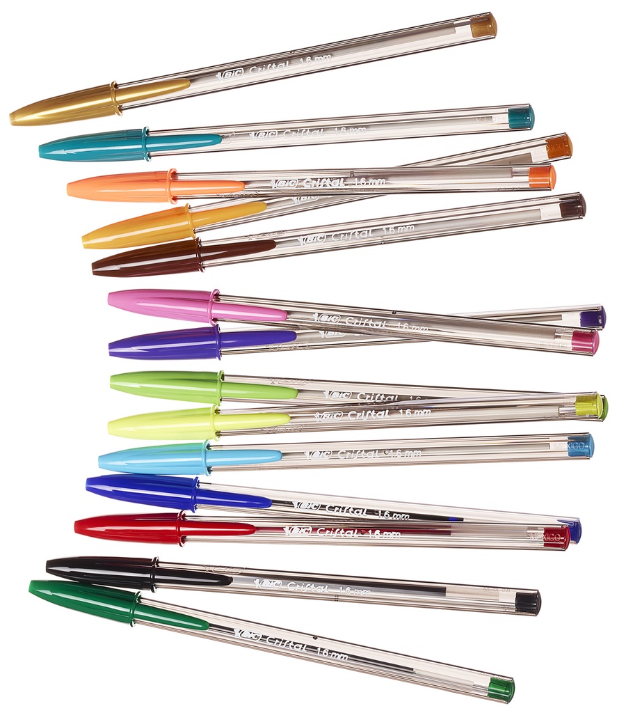 Penna Bic Cristal colour 15/fp