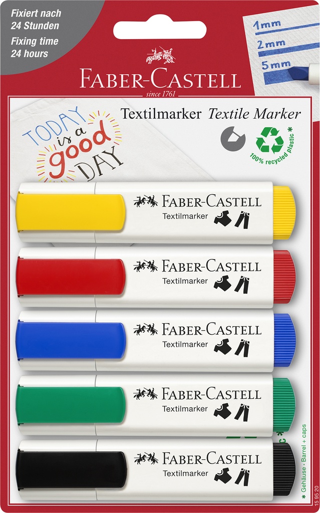 Textilpenna Faber Castell 5/fp