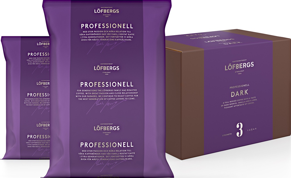 Kaffe Löfbergs dark 60x100g