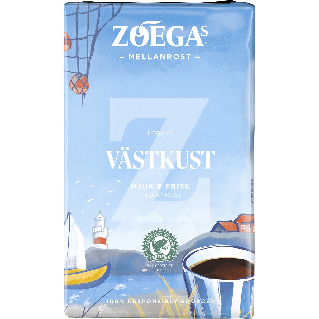 Kaffe Zoégas Västkust vac450g