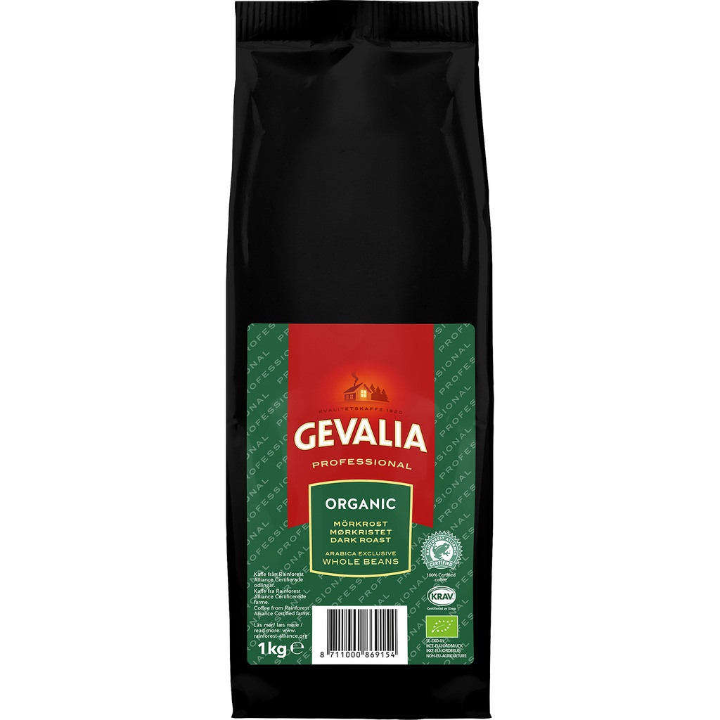 Kaffe Gevalia pr mörk 1kg eko