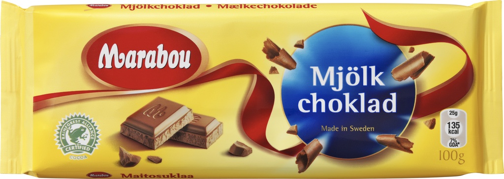 Marabou Mjölkchoklad 100g