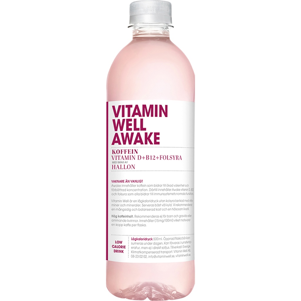 Vitamin Well Awake 50cl PET