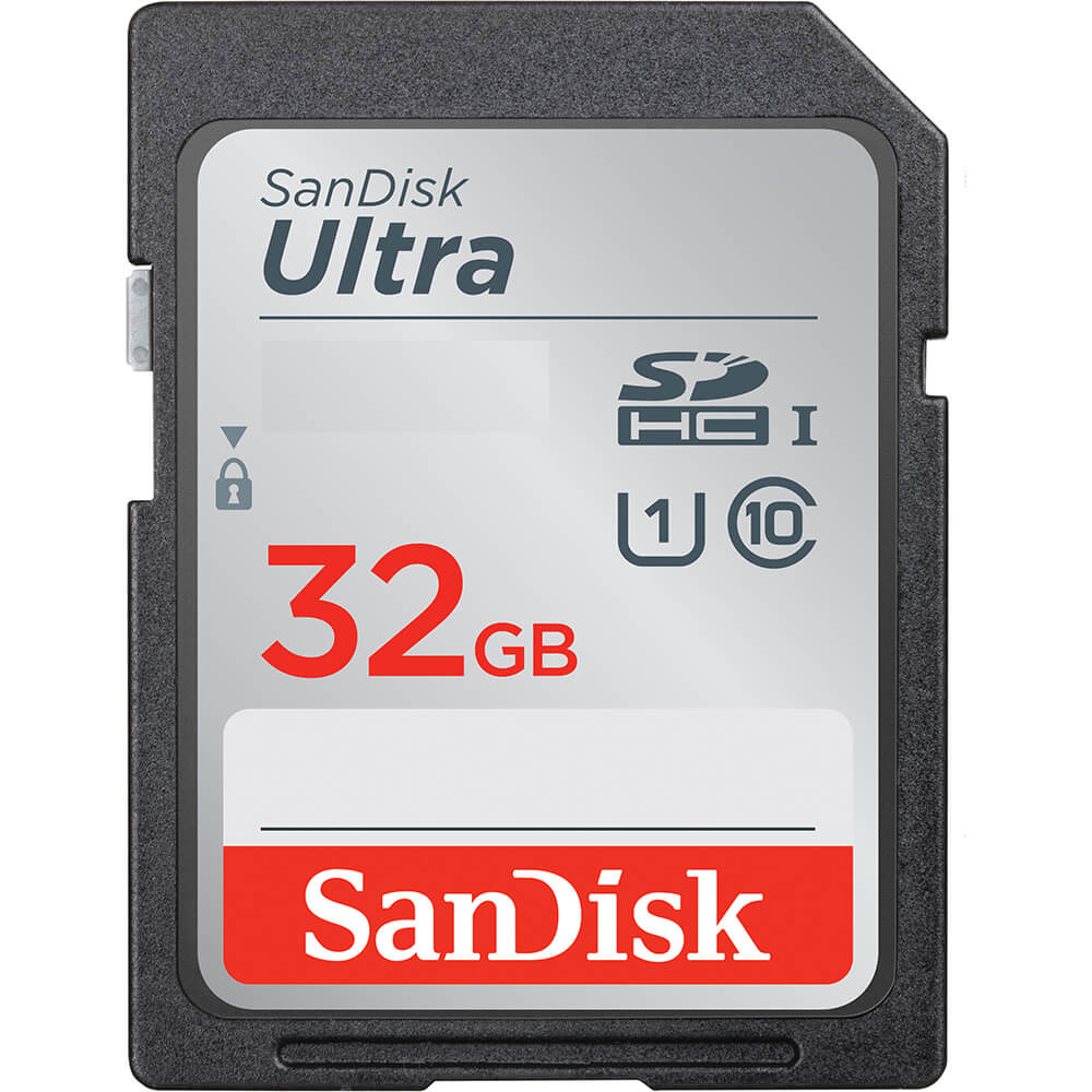 Minneskort SanDisk SDHC 32GB..