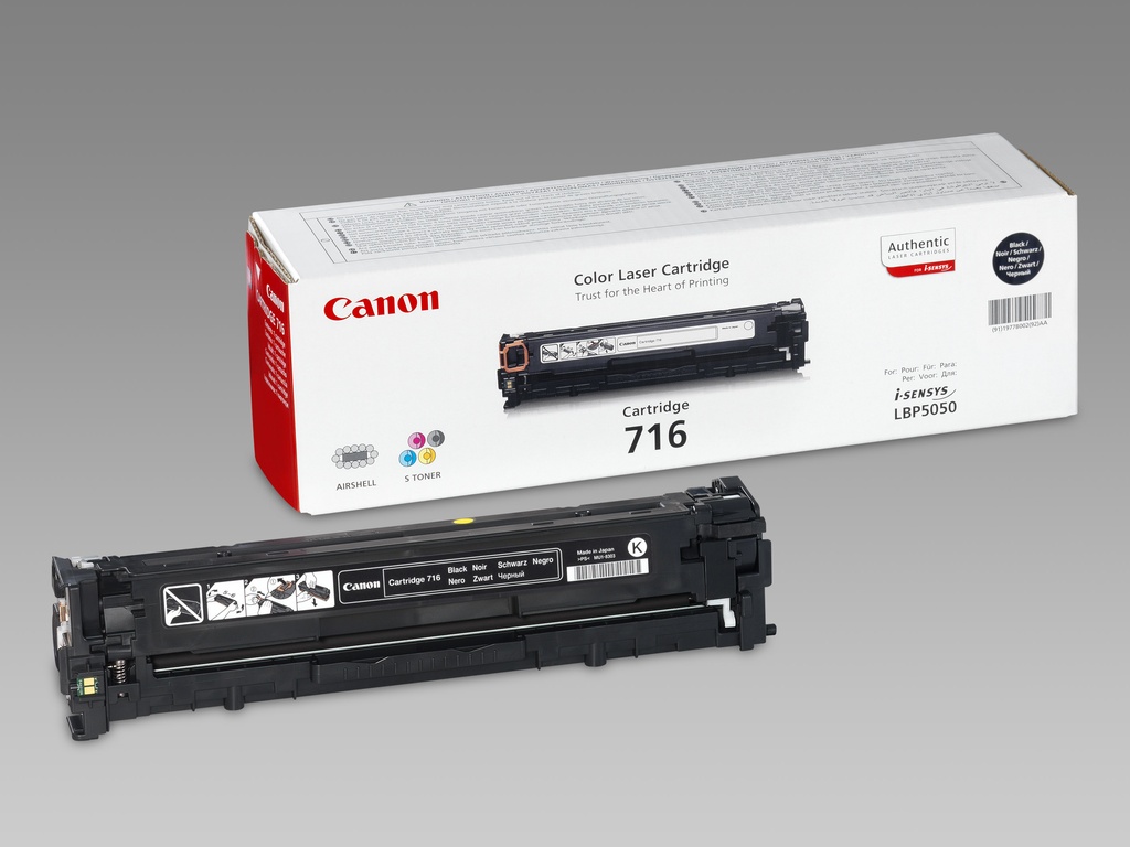 Toner Canon 716BK 2,3k   svart