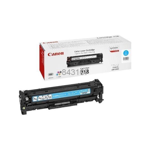 Toner Canon 718C 2,9k cyan