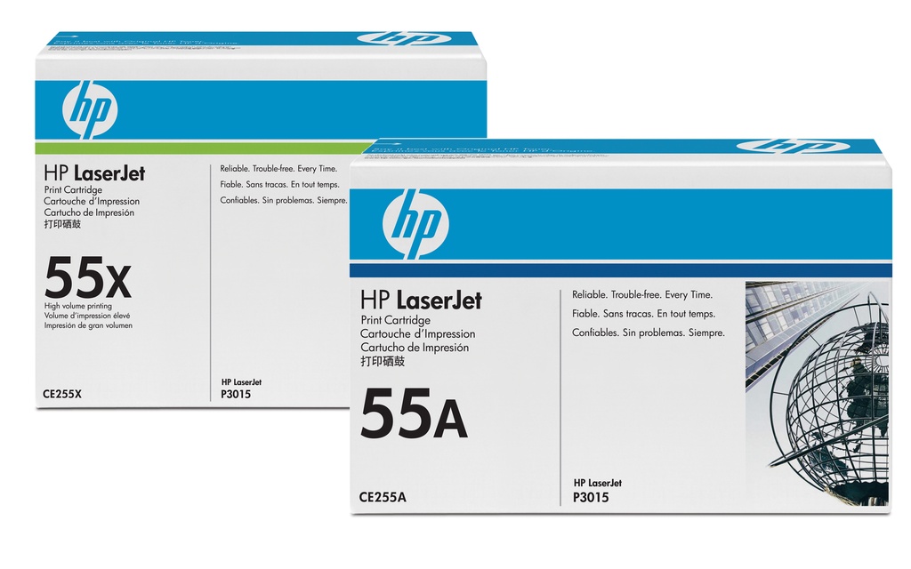 Toner HP CE255X 12,5k svart