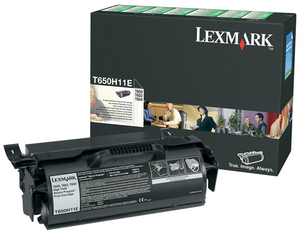 Toner Lexmark T650H11E 25k svart