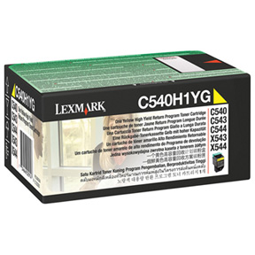 Toner Lexmark C540H1YG 2k  gul