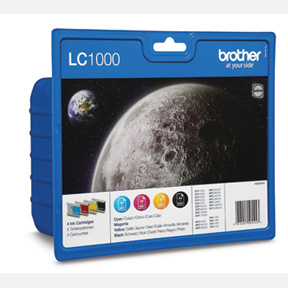 Bläckpatron Brot LC1000VP CMYK