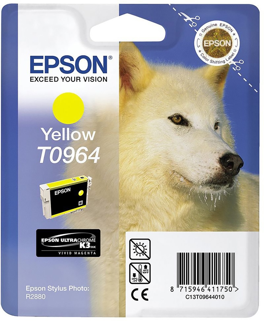 Bläck Epson T0964 gul