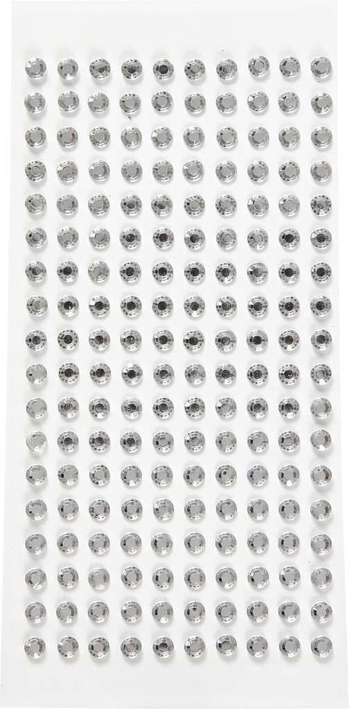 Rhinestones 5mm silver 144/fp