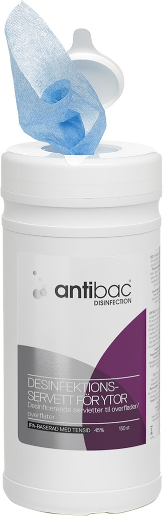 Antibac Ytdesinfektionsservett