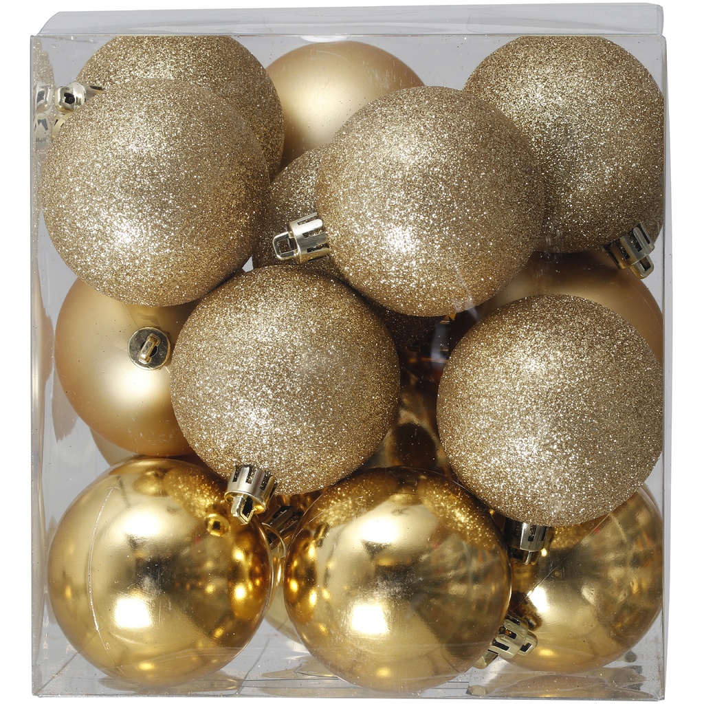 Julkula mix Guld 6 cm 20-p