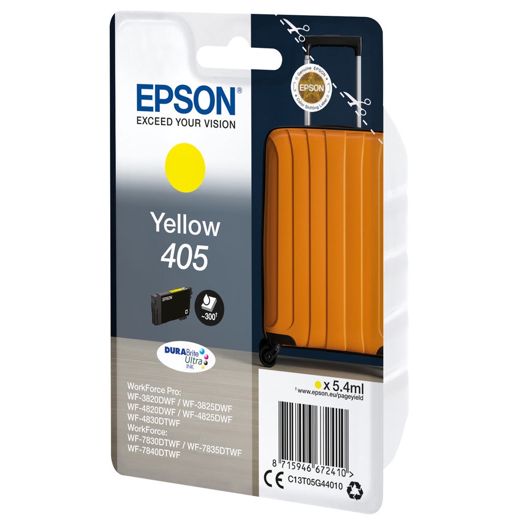 Bläck Epson T405 gul 5,6ml