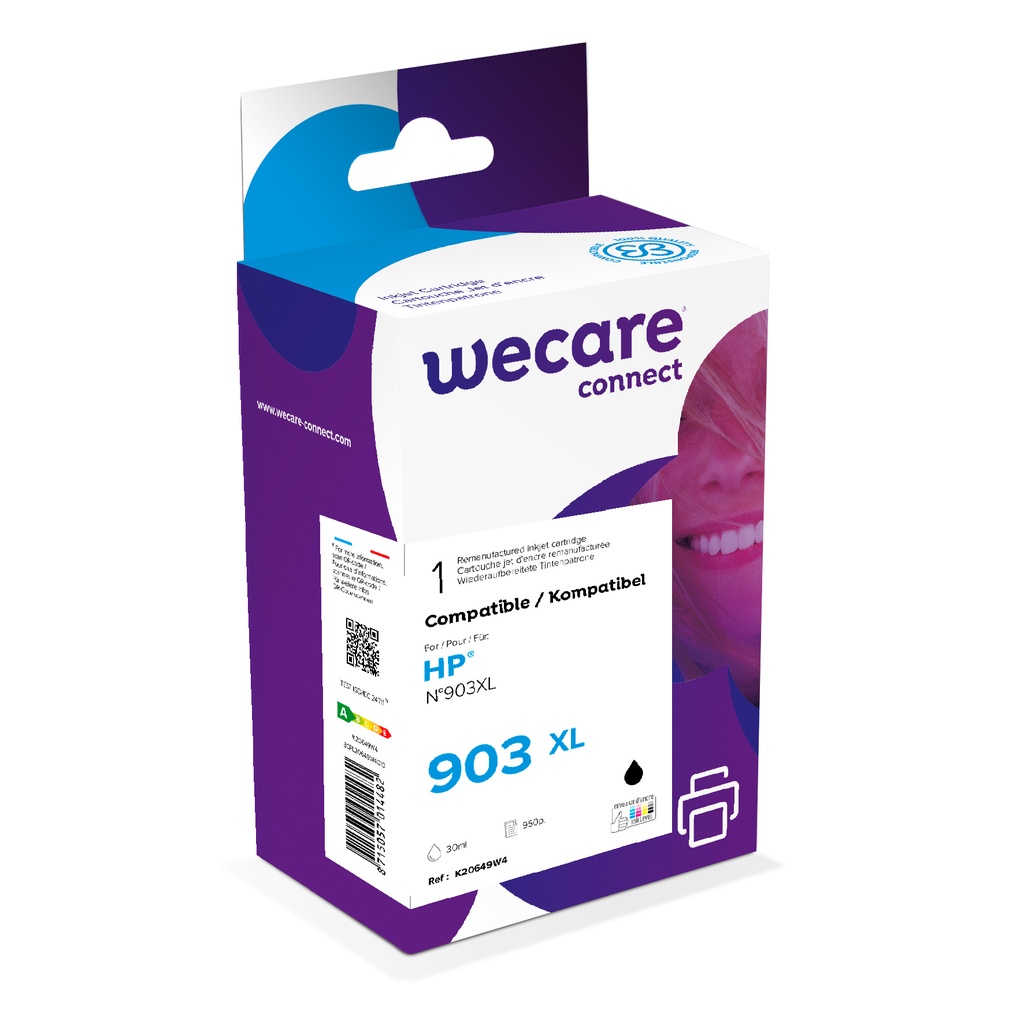 Bläck Wecare 903XL svart