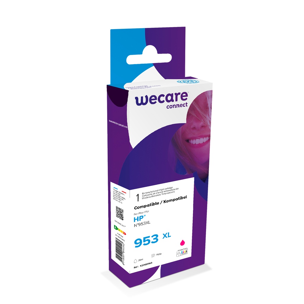 Bläck Wecare 953XL magenta