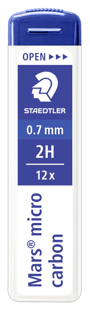 Stift Mars Micro 0,7 2H 12/fp