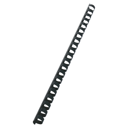 Plastspiral CombBind A4 21-ring 14mm svart 100st/fp