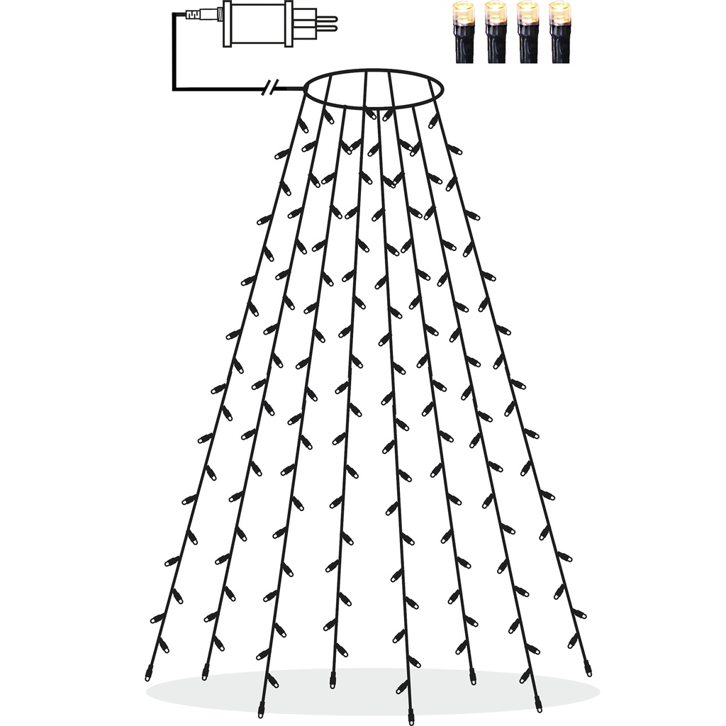 Julgransslinga Serie LED