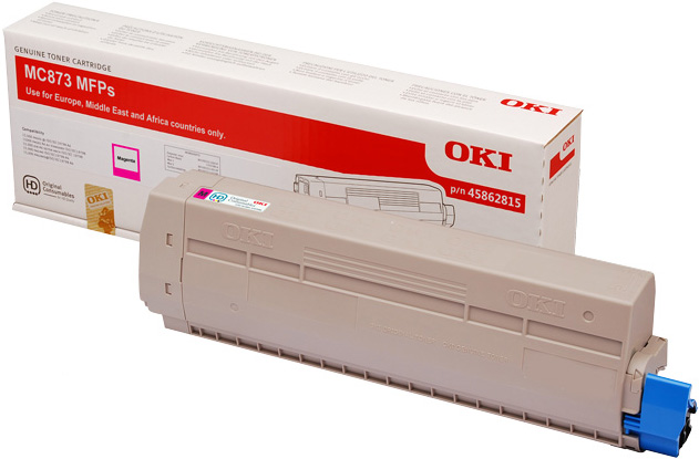 Toner OKI MC873 Magenta