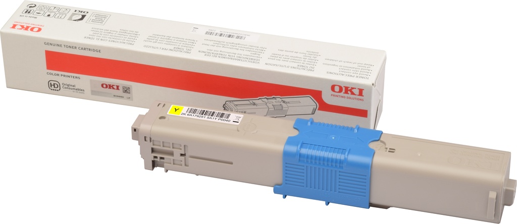 Toner OKI C332/MC363 Gul