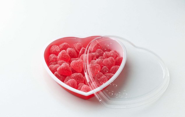 Geléhjärtan Red Heart 385g