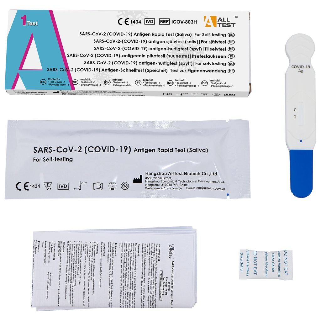 Antigentest Covid19 saliv