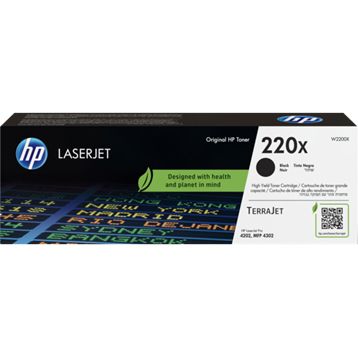 Toner HP 220X Svart