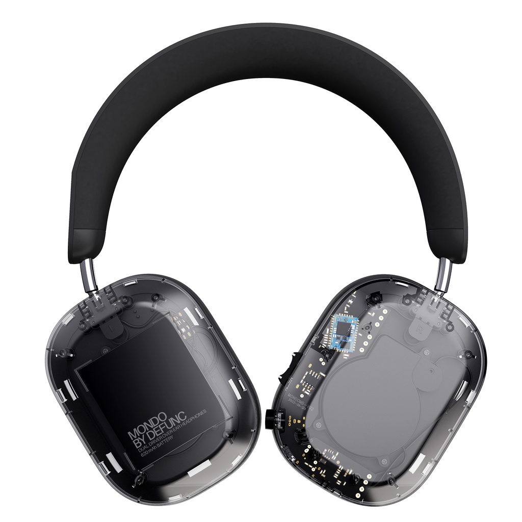 Mondo Over-Ear Headphone clear