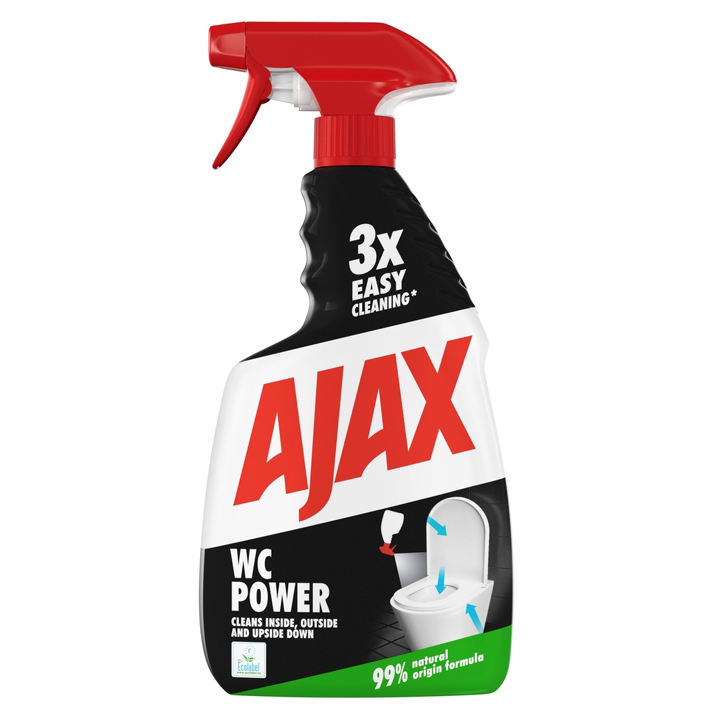 WC Power spray Ajax 750ml