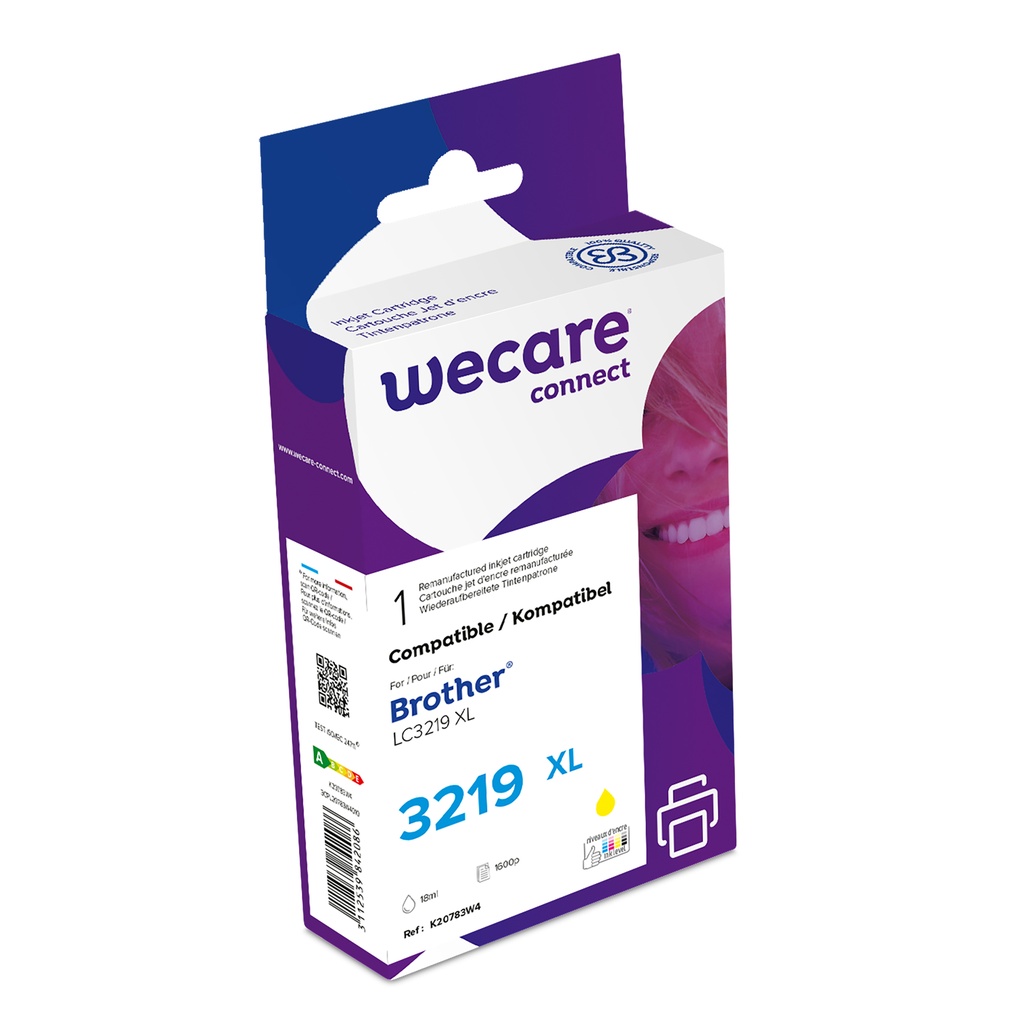 Bläck Wecare LC-3219XL gul