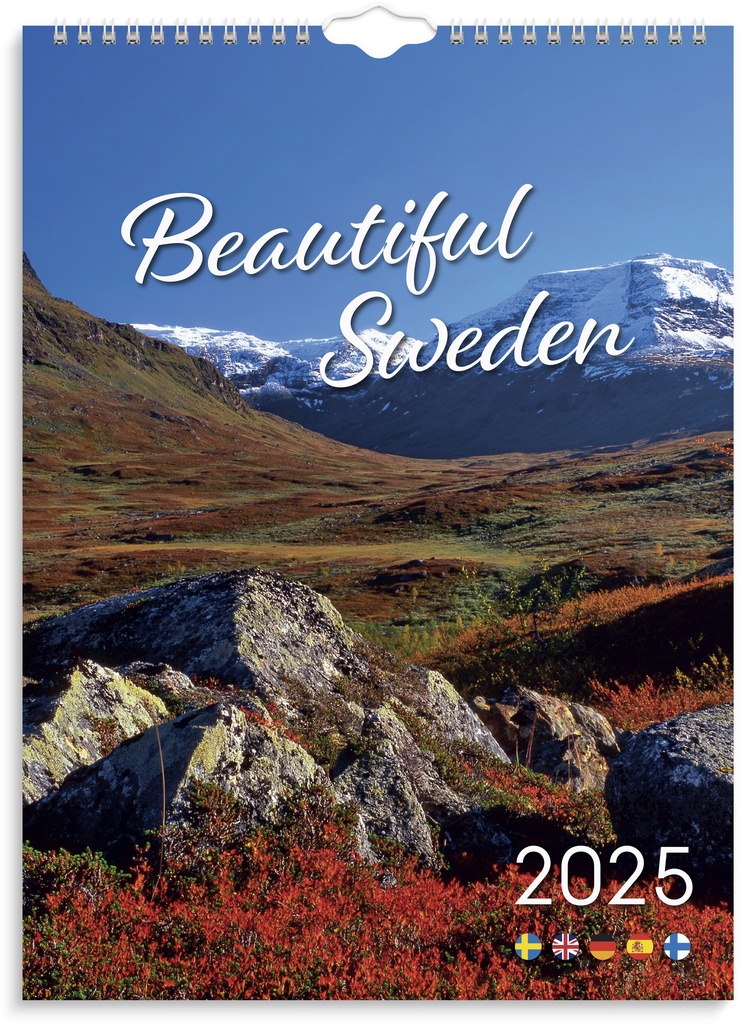 Väggkalender BeautifulSwe 2025