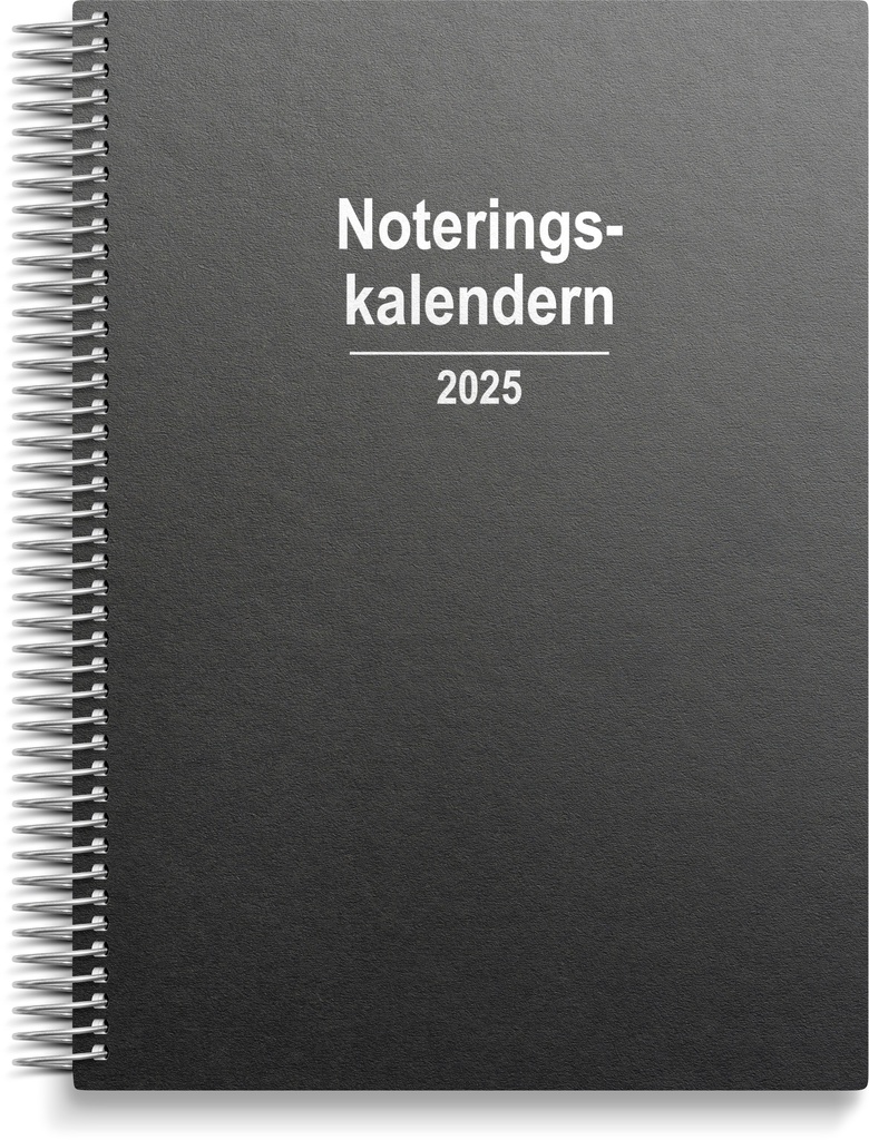 Noteringskalendern 2025 refill