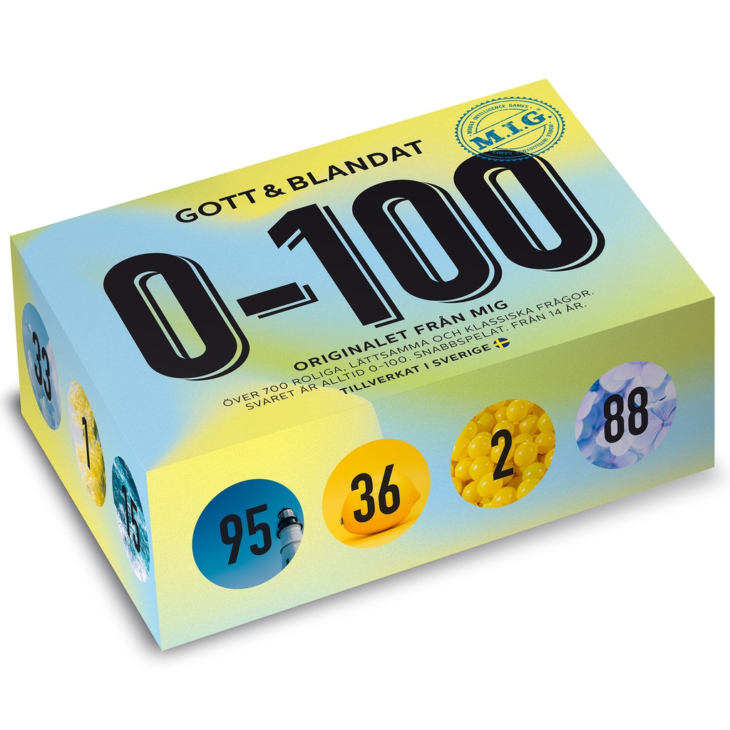 Spel MIG 0-100 Gott & Blandat