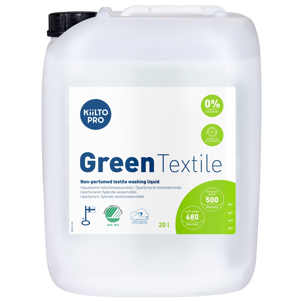 Tvättmedel Green Liquid Textil