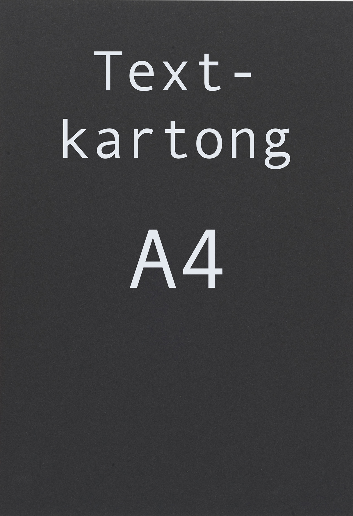 [2278004] Kartong A4 svart 25/fp