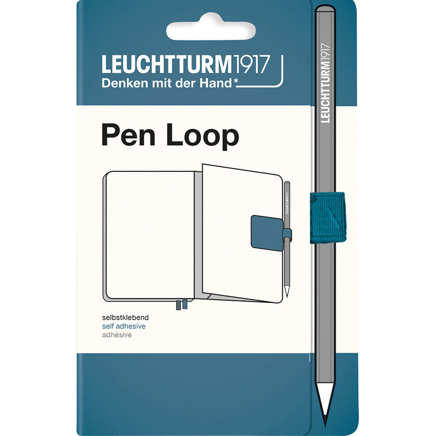 [2369999] Pen loop stone blue