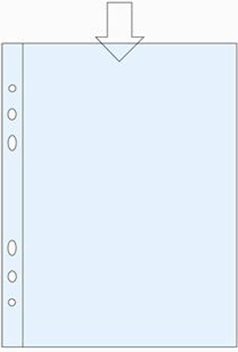 [2056121] Ficka A5 PP 0,09 präglad 10/fp