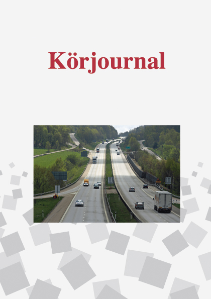 [2100550] Körjournal A5 32blad