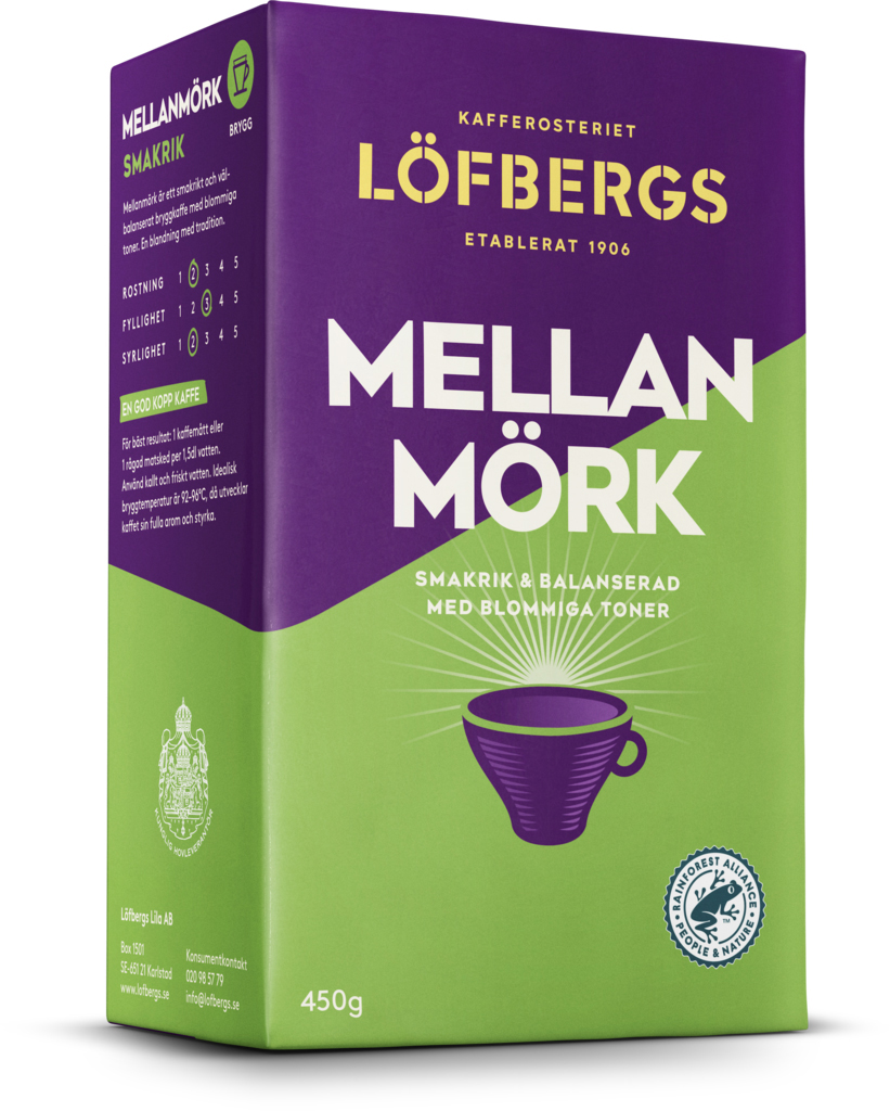 [2829459] Kaffe Löfbergs mell.mörk 450g
