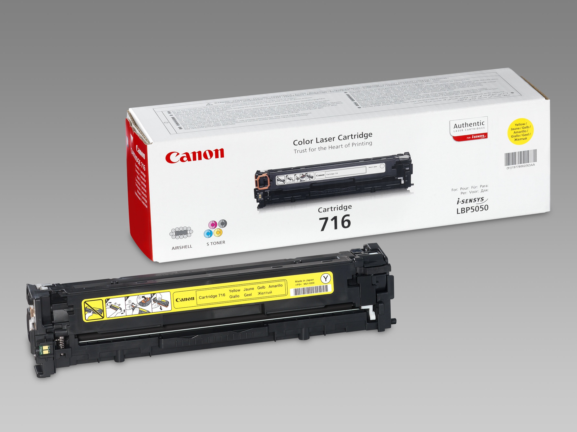 [2242040] Toner Canon 716Y 1,5k      gul