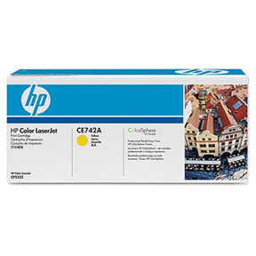 [2244313] Toner HP CE742A 7,3k gul