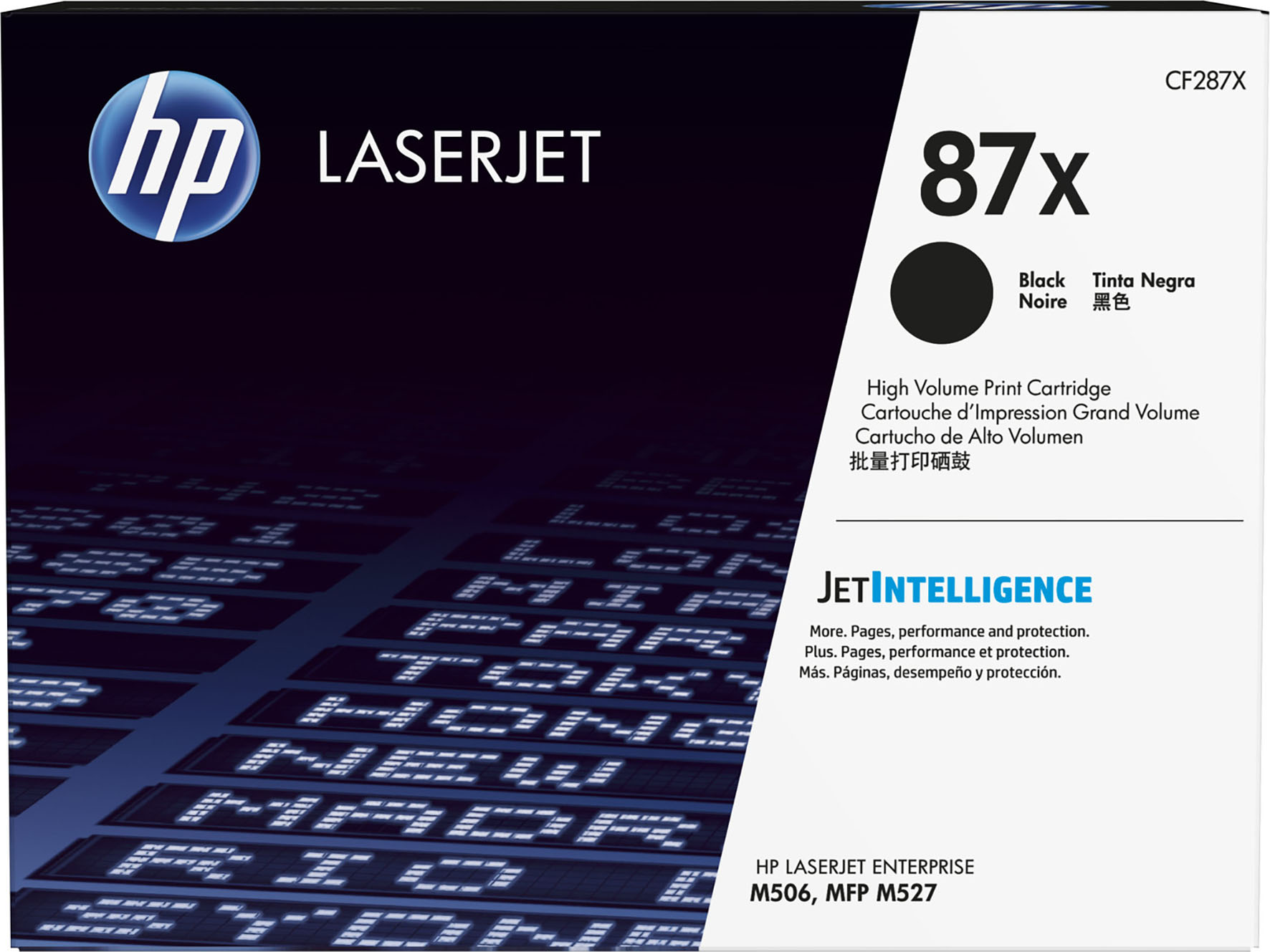 [2245642] Toner HP 87X CF287X svart 18k