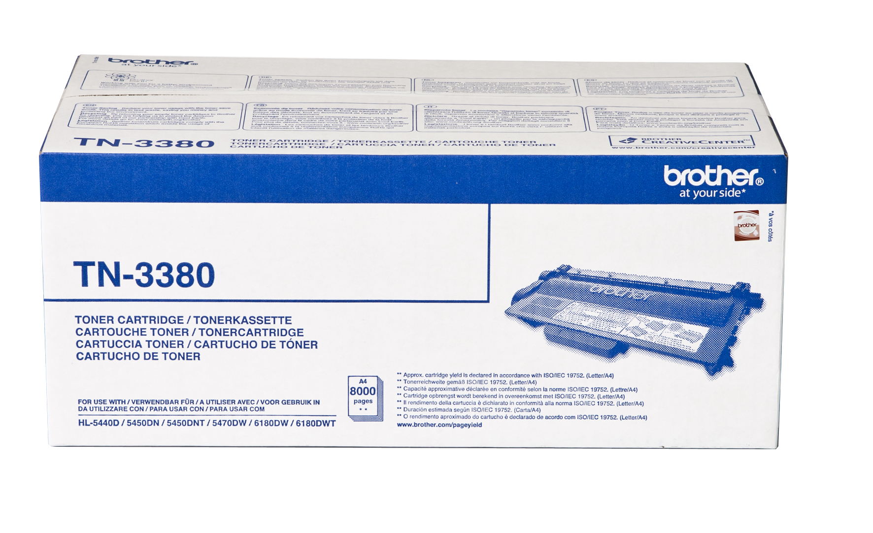 [2245220] Toner Brother TN3380 8k  svart