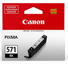 [5701252] Bläck Canon CLI-571BK Svart