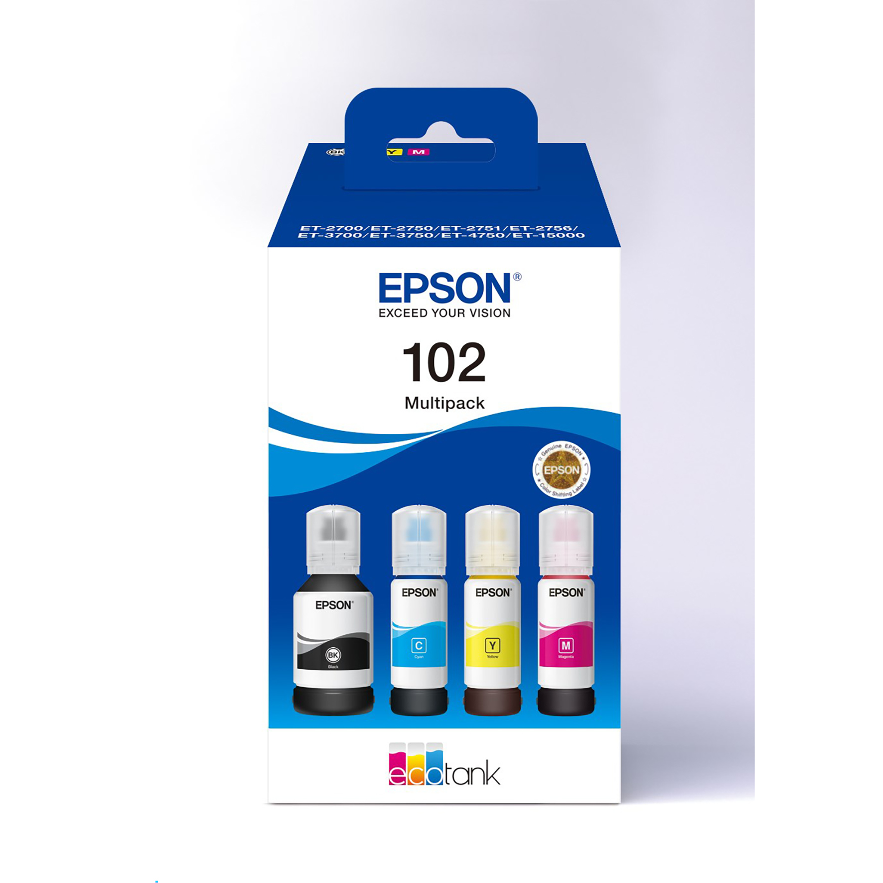 [5701505] Bläck Epson 102 CMYK