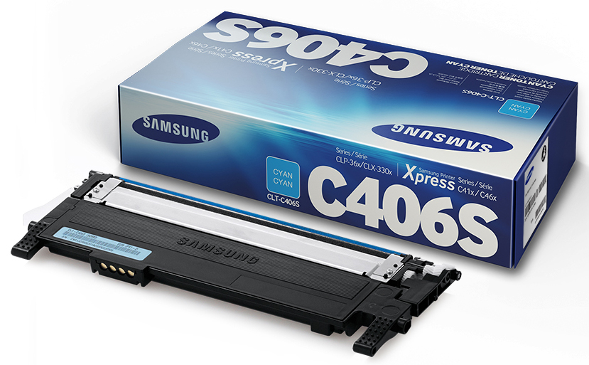 [2245234] Toner Samsung C406S cyan 1k