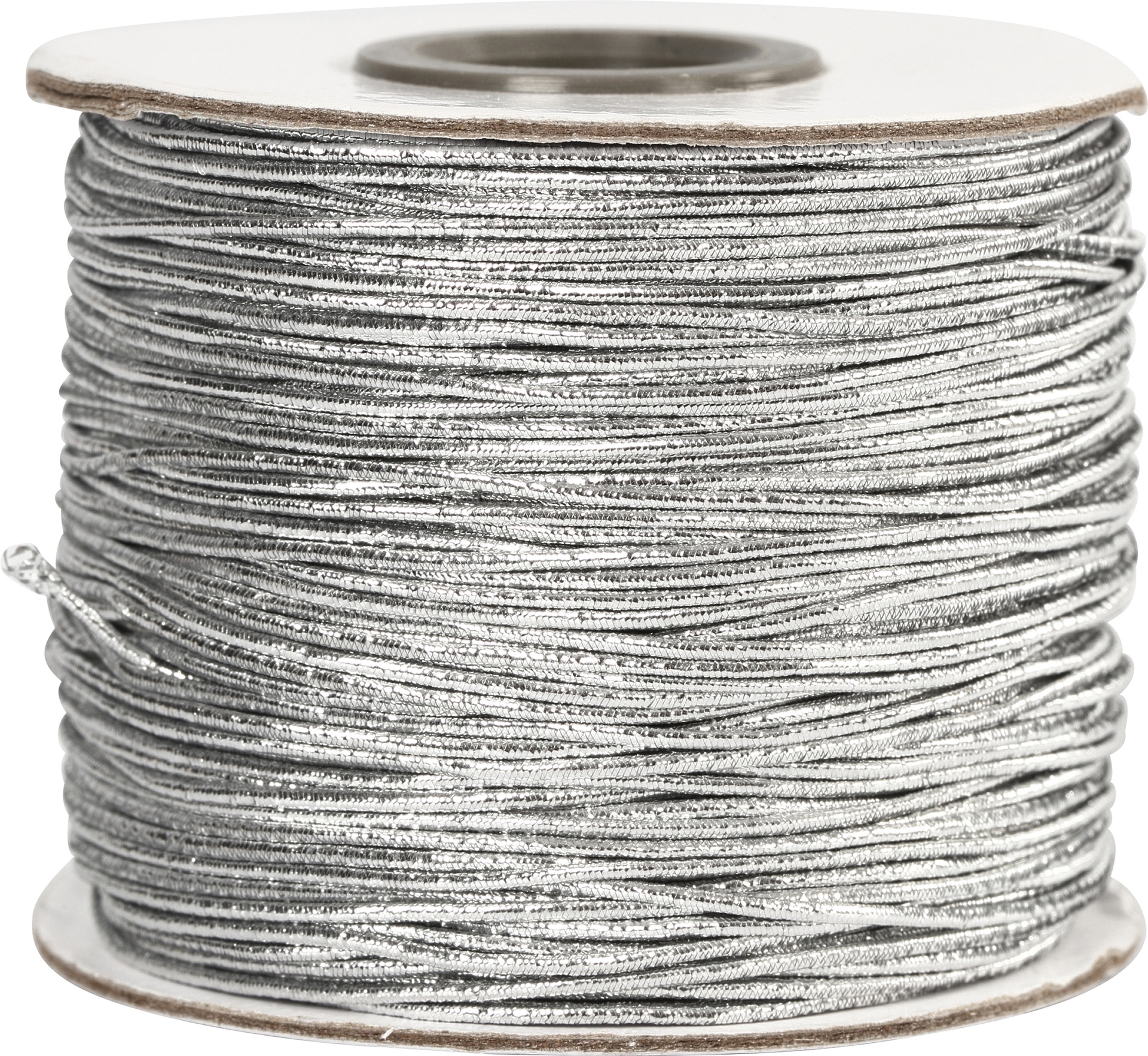 [8300449] Elastiskt snöre 1mm 100m silver