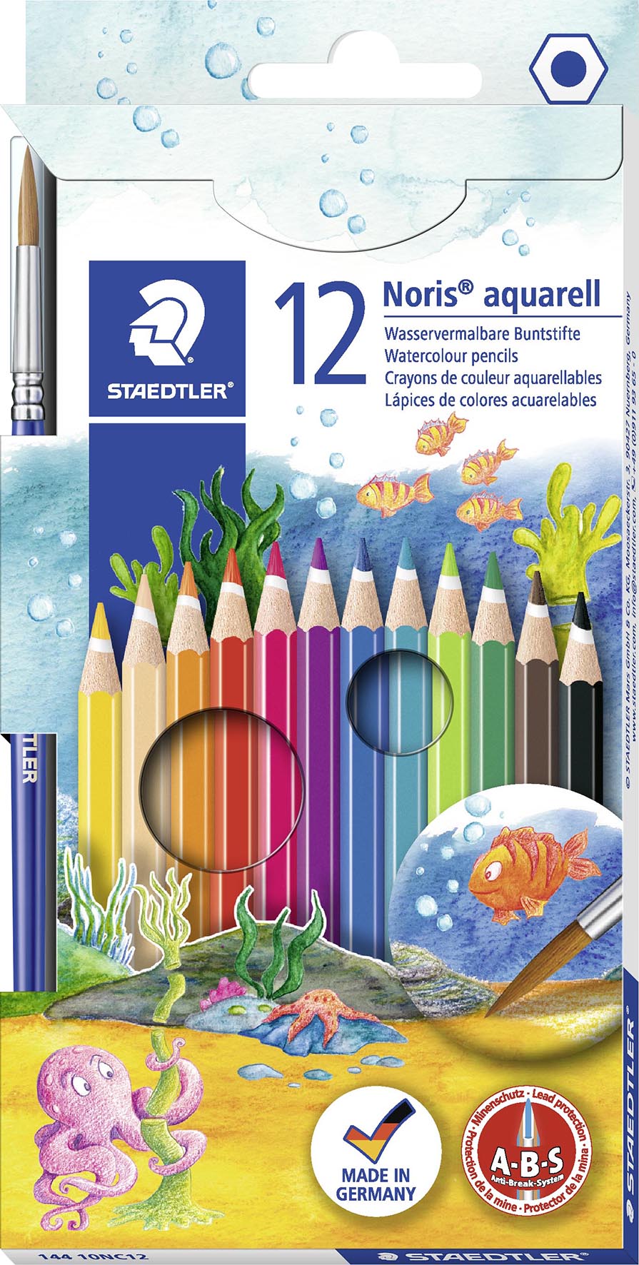 [8220870] Akvarellpenna Staedtler 12/fp